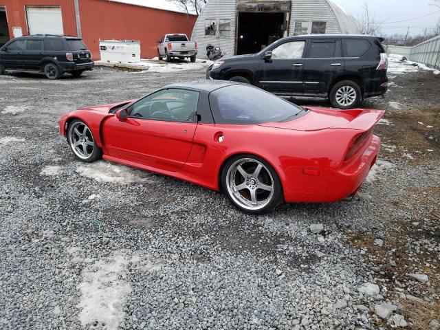 JH4NA1157MT002561 - 1991 ACURA NSX RED photo 2