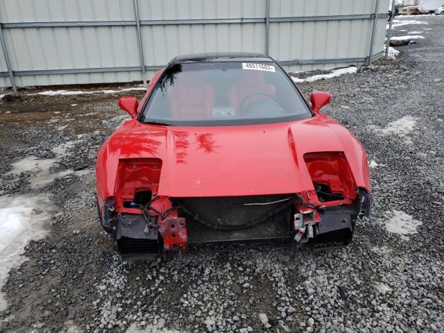 JH4NA1157MT002561 - 1991 ACURA NSX RED photo 5