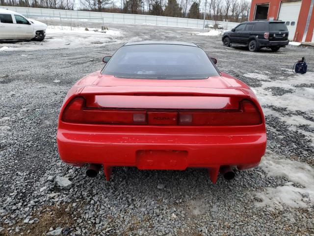 JH4NA1157MT002561 - 1991 ACURA NSX RED photo 6