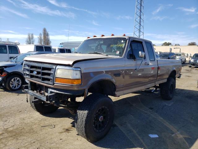 1FTHX26M6PKA72954 - 1993 FORD F250 BROWN photo 1