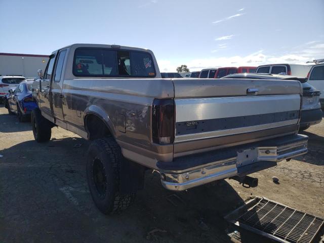 1FTHX26M6PKA72954 - 1993 FORD F250 BROWN photo 2