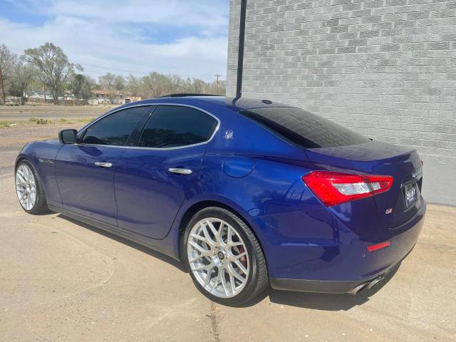 ZAM57RTA0E1087454 - 2014 MASERATI GHIBLI S ლურჯი ფოტო 3