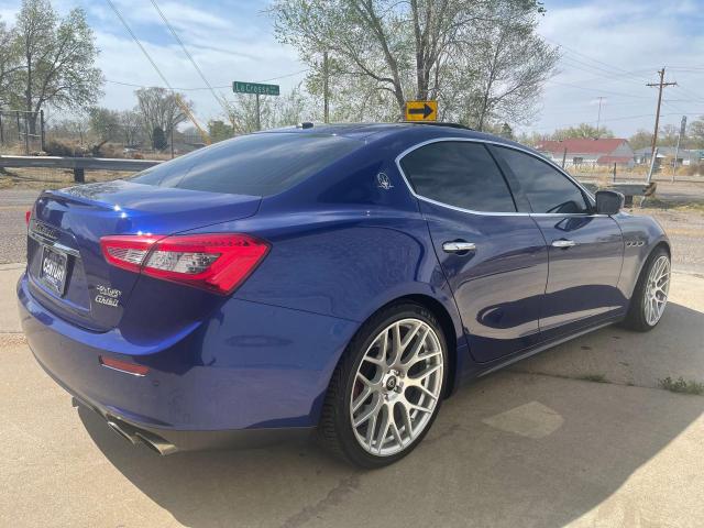 ZAM57RTA0E1087454 - 2014 MASERATI GHIBLI S ლურჯი ფოტო 4