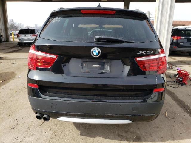 5UXWX9C5XD0A14917 - 2013 BMW X3 XDRIVE2 BLACK photo 6