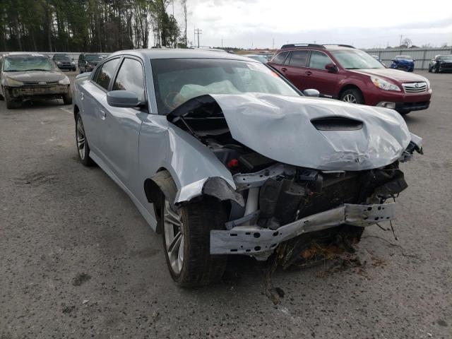 2C3CDXHG4MH518856 - 2021 DODGE CHARGER GT GRAY photo 1