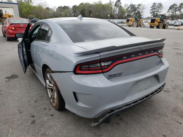 2C3CDXHG4MH518856 - 2021 DODGE CHARGER GT GRAY photo 3