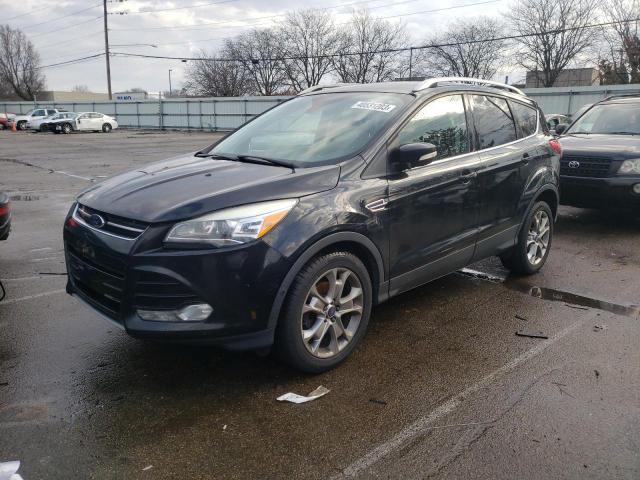 1FMCU0JX9EUD50378 - 2014 FORD ESCAPE BLACK photo 1