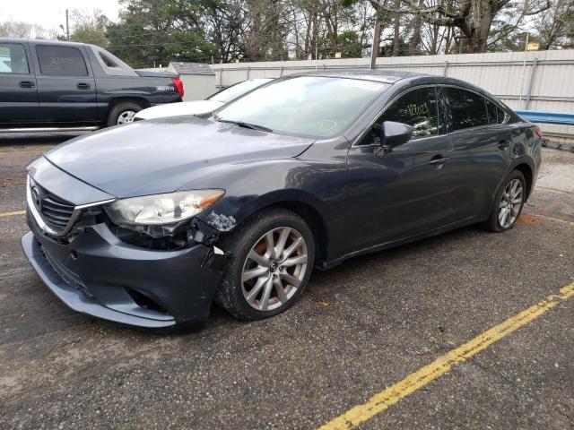 JM1GJ1U56G1427811 - 2016 MAZDA 6 SPORT GRAY photo 1