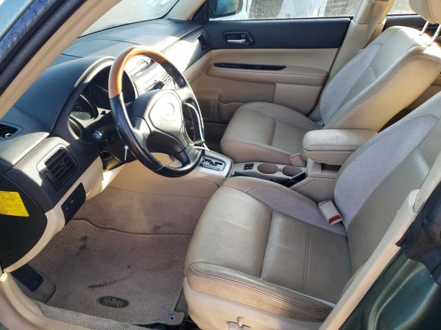 JF1SG67618H708469 - 2008 SUBARU FORESTER 2 GREEN photo 7