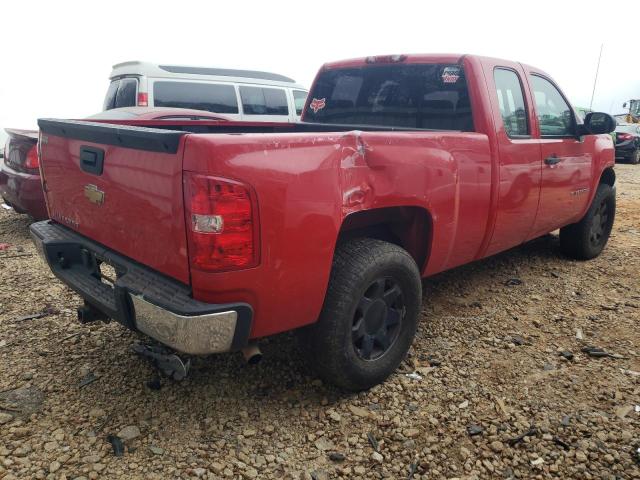 1GCEC19C87Z631763 - 2007 CHEVROLET SILVERADO RED photo 4