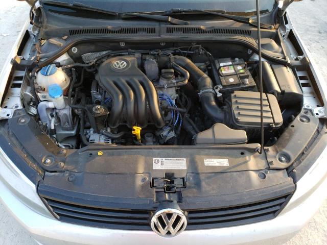3VW2K7AJ0EM219769 - 2014 VOLKSWAGEN JETTA BASE 银色 照片 11