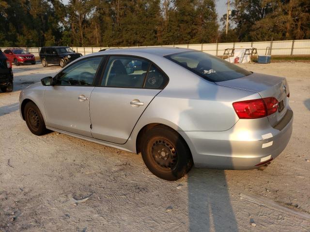 3VW2K7AJ0EM219769 - 2014 VOLKSWAGEN JETTA BASE 银色 照片 2