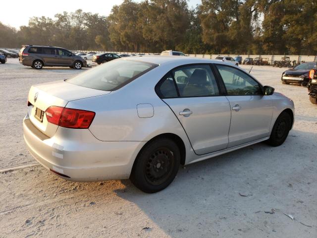 3VW2K7AJ0EM219769 - 2014 VOLKSWAGEN JETTA BASE 银色 照片 3