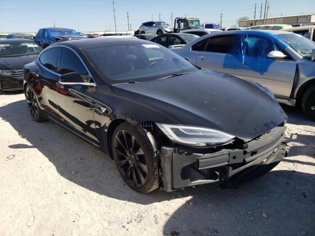 5YJSA1E46KF331936 - 2019 TESLA MODEL S Սև լուսանկար 4