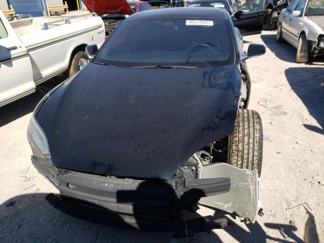5YJSA1E46KF331936 - 2019 TESLA MODEL S Սև լուսանկար 5