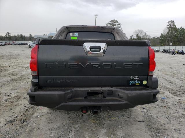 3GNEC12Z56G126669 - 2006 CHEVROLET AVALANCHE BLACK photo 6