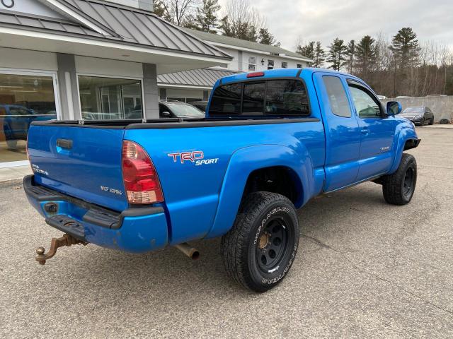 5TEUU42N68Z480434 - 2008 TOYOTA TACOMA ACC ლურჯი ფოტო 4