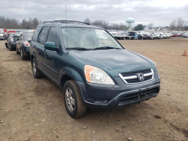 JHLRD78862C064076 - 2002 HONDA CR-V GREEN photo 1