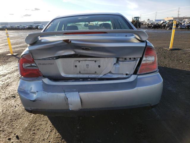 4S4BL86C074204487 - 2007 SUBARU LEGACY OUT SILVER photo 6