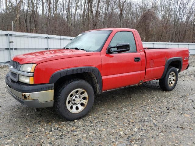 1GCEK14T95E211797 - 2005 CHEVROLET SILVERADO RED photo 1