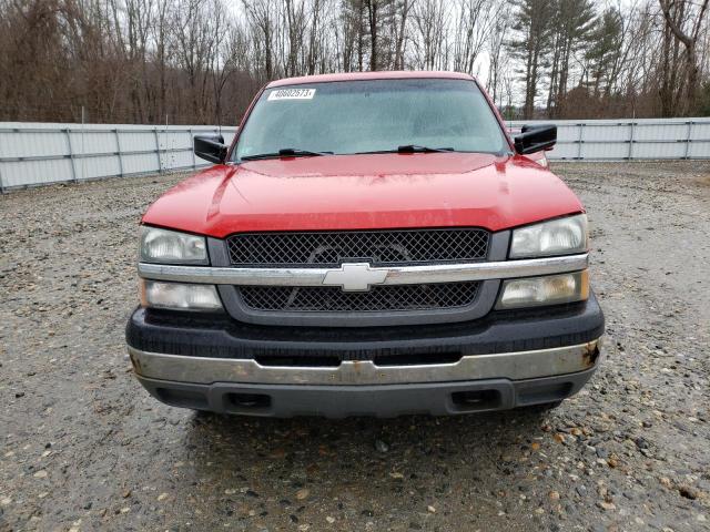 1GCEK14T95E211797 - 2005 CHEVROLET SILVERADO RED photo 5