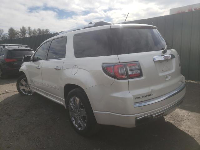 1GKKVTKD7EJ320983 - 2014 GMC ACADIA DEN WHITE photo 2