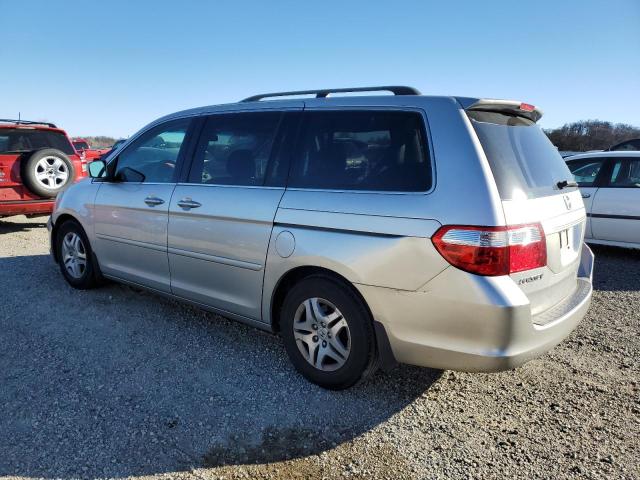 5FNRL38747B090900 - 2007 HONDA ODYSSEY EX SILVER photo 2