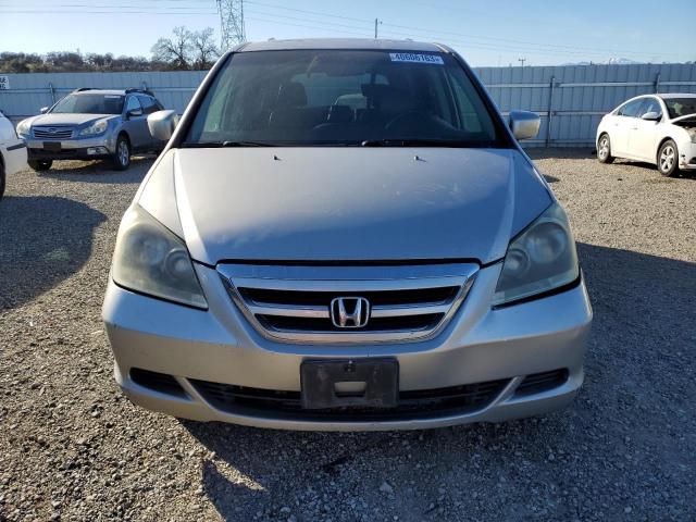 5FNRL38747B090900 - 2007 HONDA ODYSSEY EX SILVER photo 5