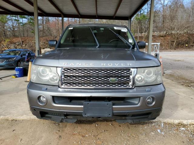 SALSF25459A215324 - 2009 LAND ROVER RANGE ROVE GRAY photo 5