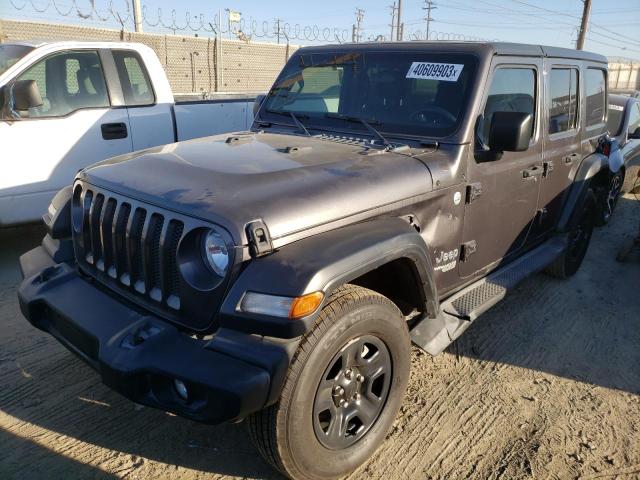 1C4HJXDG8LW187649 - 2020 JEEP WRANGLER U გრაფიტი ფოტო 1