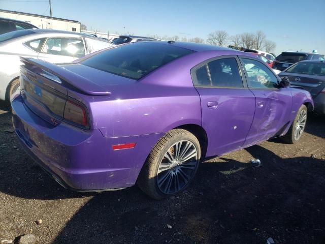 2C3CDXCT9EH134285 - 2014 DODGE CHARGER R/ PURPLE photo 3