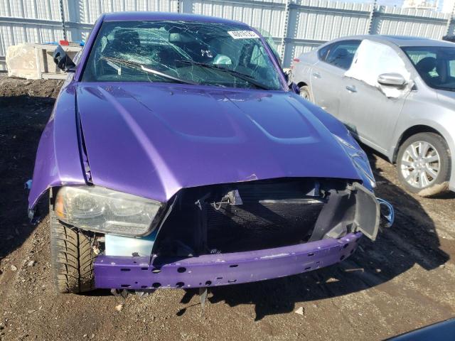 2C3CDXCT9EH134285 - 2014 DODGE CHARGER R/ PURPLE photo 5