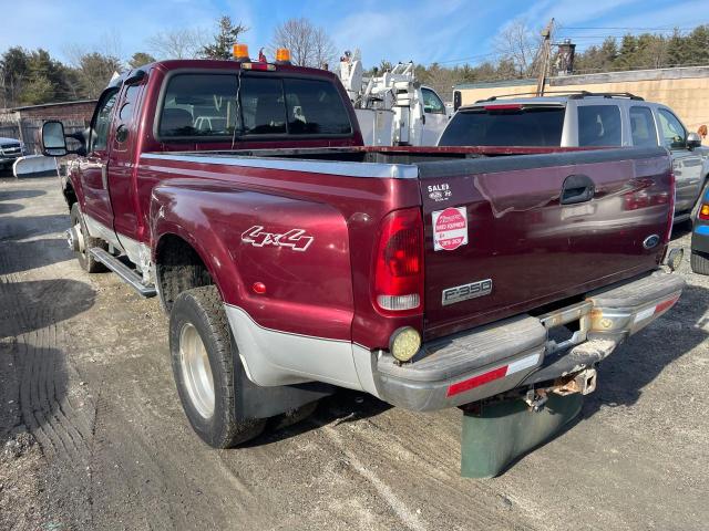 1FTWX33P46EA99322 - 2006 FORD F350 SUPER BURGUNDY photo 3