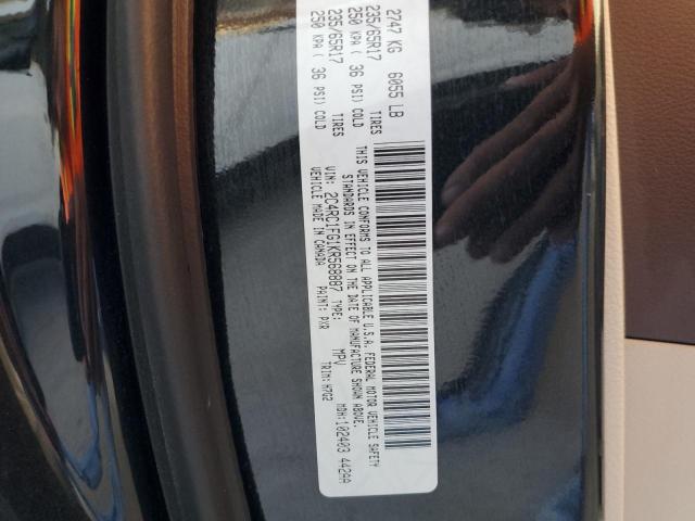 2C4RC1FG1KR568887 - 2019 CHRYSLER PACIFICA T BLACK photo 13