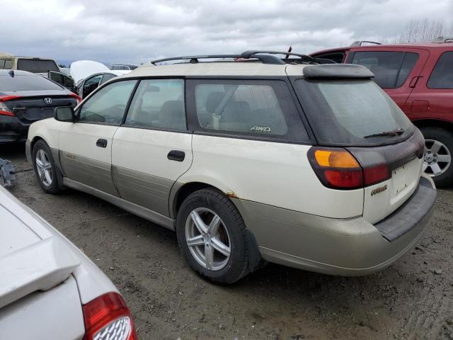 4S3BH675626630577 - 2002 SUBARU LEGACY OUT WHITE photo 2