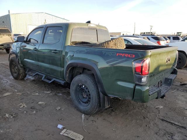 5TFCZ5AN4LX240917 - 2020 TOYOTA TACOMA DOU GREEN photo 2