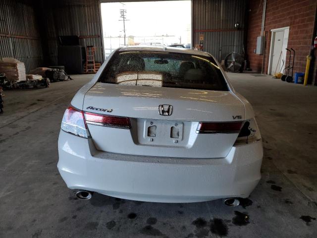 1HGCP3F84CA024938 - 2012 HONDA ACCORD EXL WHITE photo 6