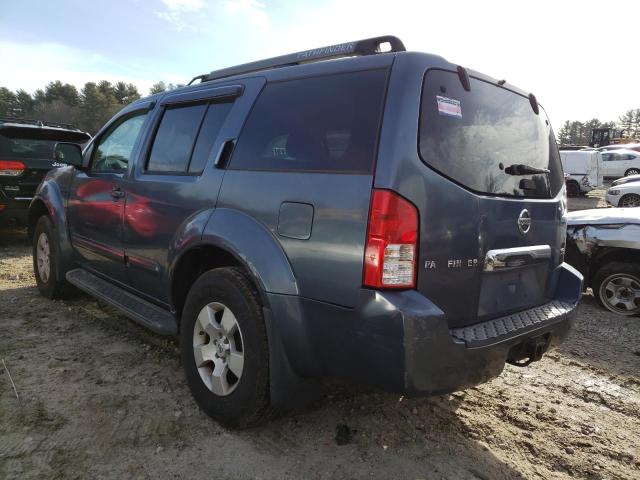 5N1AR18W65C720039 - 2005 NISSAN PATHFINDER ლურჯი ფოტო 2