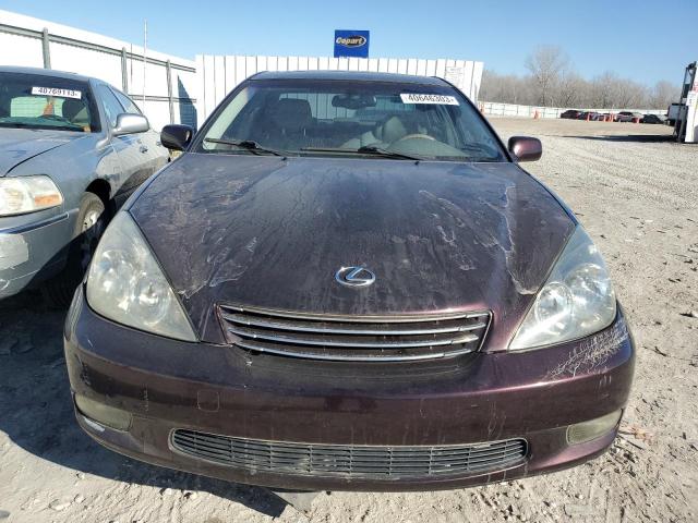 JTHBF30G525018925 - 2002 LEXUS ES 300 MAROON photo 5