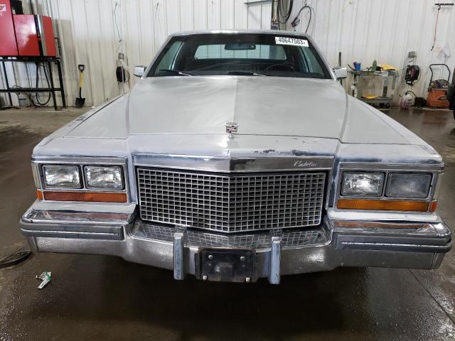 1G6AD47NXB9193132 - 1981 CADILLAC DEVILLE SILVER photo 5