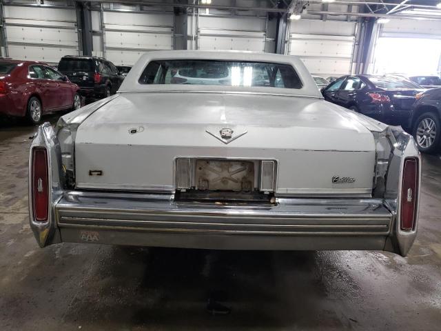 1G6AD47NXB9193132 - 1981 CADILLAC DEVILLE SILVER photo 6