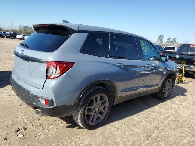 5FNYF7H5XNB003913 - 2022 HONDA PASSPORT E 蓝色 照片 3