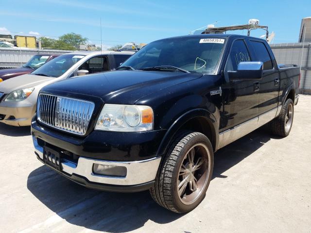 5LTPW18556FJ07471 - 2006 LINCOLN MARK LT BLACK photo 2