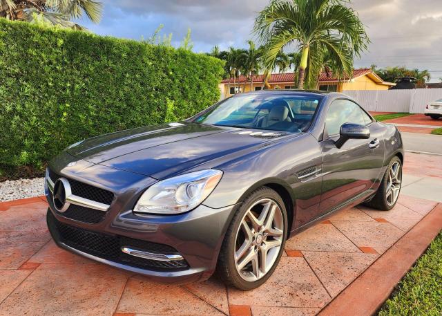 WDDPK4HA1EF078181 - 2014 MERCEDES-BENZ SLK 250 GRAY photo 1