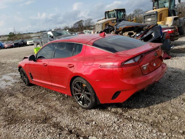 KNAE55LC5J6012098 - 2018 KIA STINGER GT RED photo 2