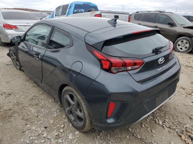 KMHTG6AF6LU020924 - 2020 HYUNDAI VELOSTER B BLACK photo 2