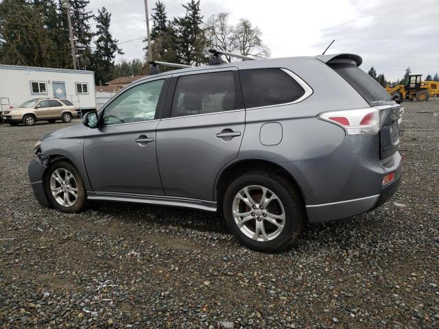 JA4JZ4AX6EZ015192 - 2014 MITSUBISHI OUTLANDER GRAY photo 2