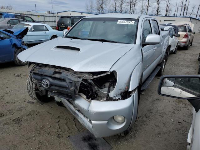 5TEJU62N86Z279260 - 2006 TOYOTA TACOMA DOU SILVER photo 1