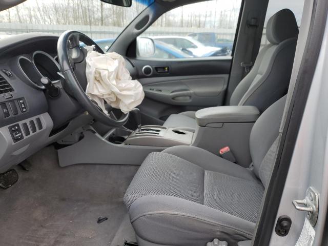 5TEJU62N86Z279260 - 2006 TOYOTA TACOMA DOU SILVER photo 7