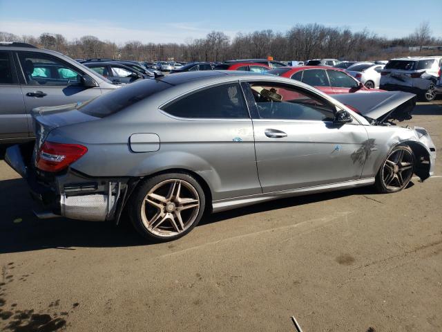 WDDGJ8JB0CF897516 - 2012 MERCEDES-BENZ C 350 4MAT GRAY photo 3